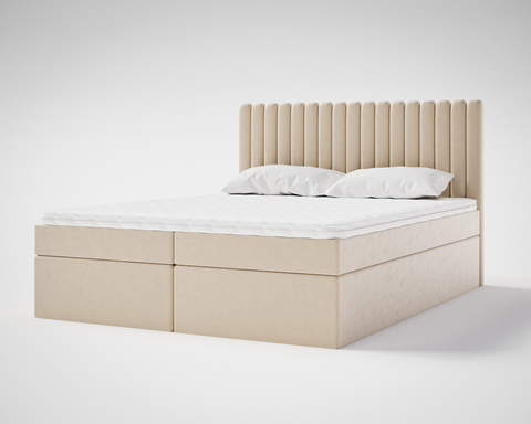 Boxspring Met Opbergruimte Boucle