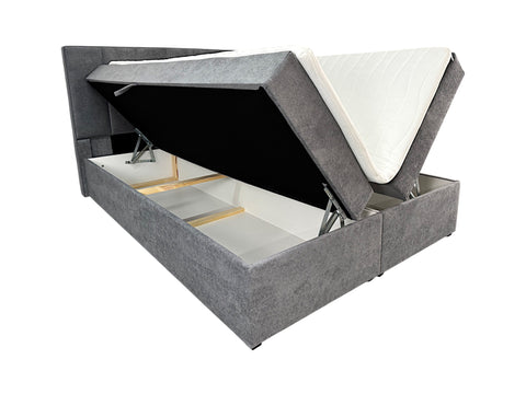 Boxspring Bed GERRA Zwart