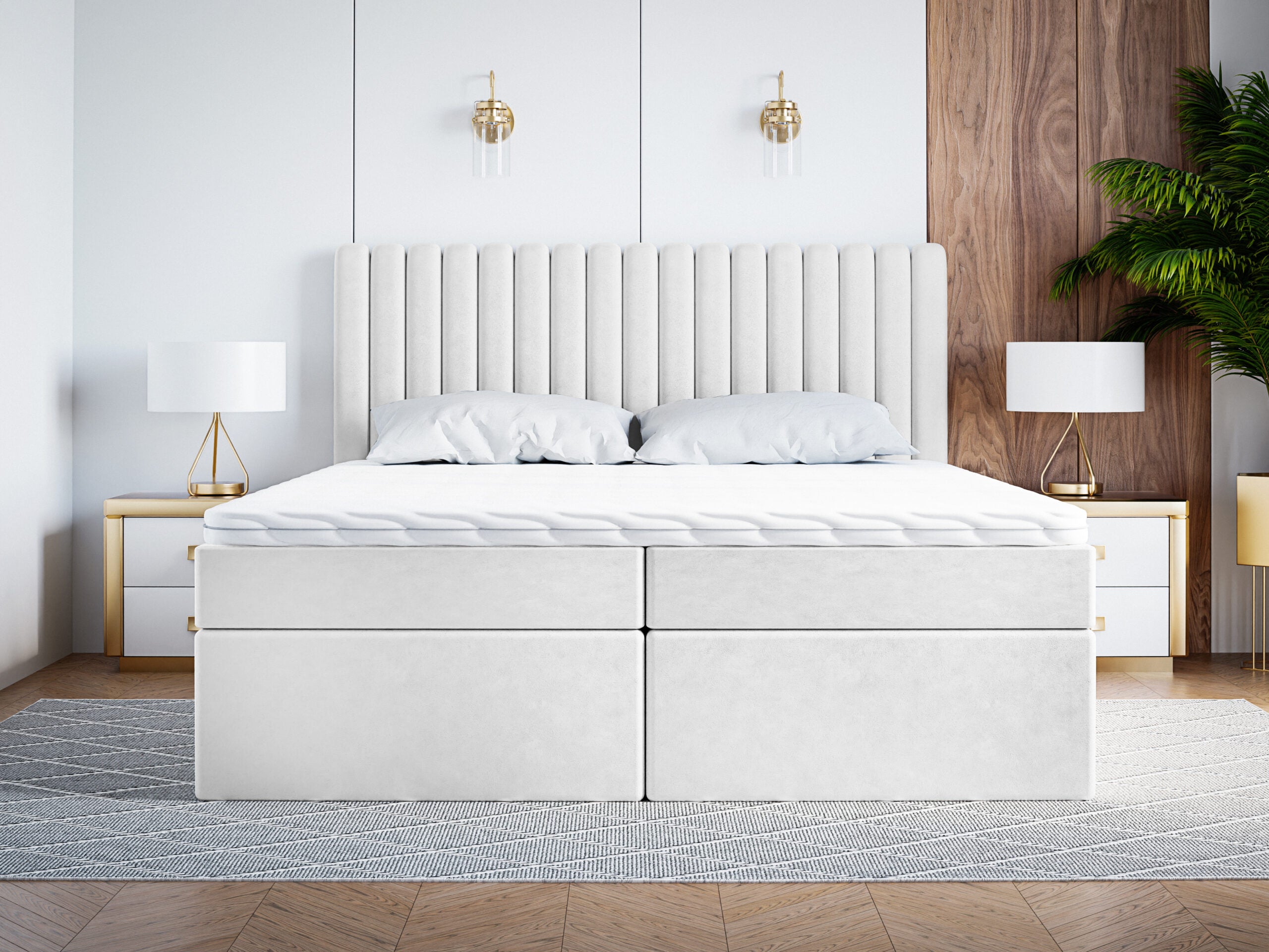 Boxspring Met Opbergruimte Boucle